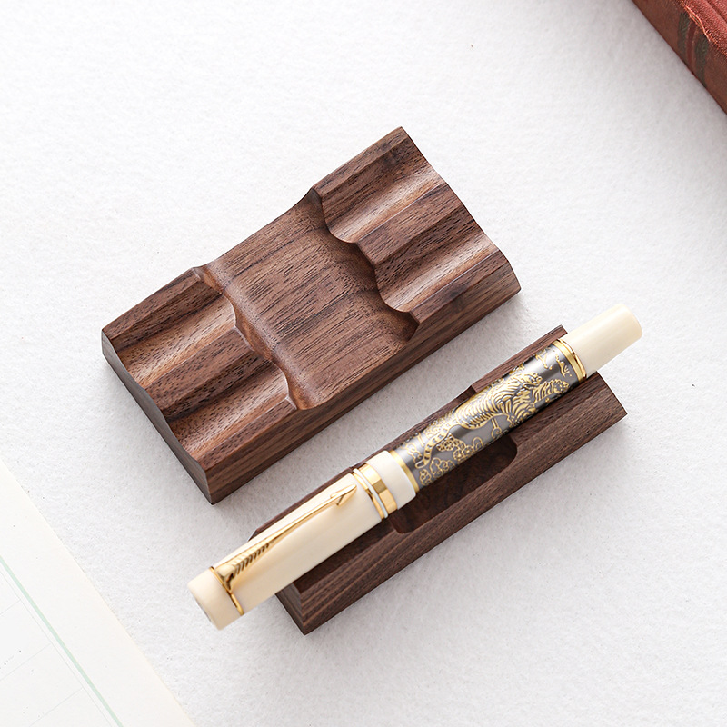Walnut Wood Pen Holder Stand f – Pen Rest Single Bewertung und Preis