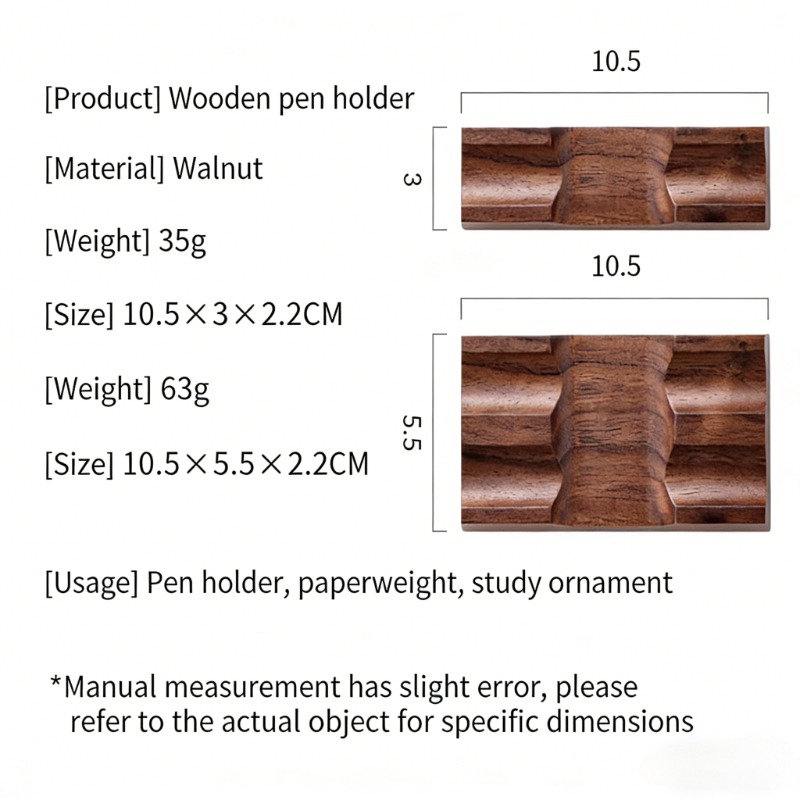 Walnut Wood Pen Holder Stand f – Pen Rest Single Bewertung und Preis