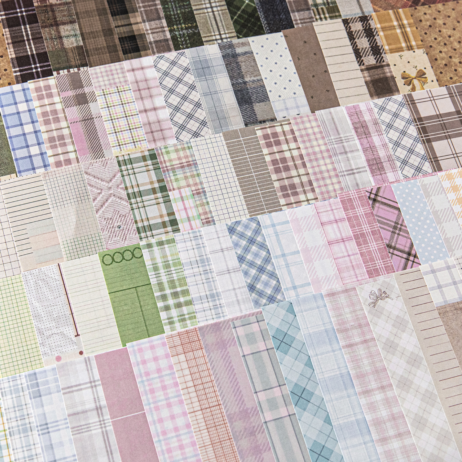 50pcs creative plaid Decor Scr – Ink Blotter Paper Bewertung und Preis