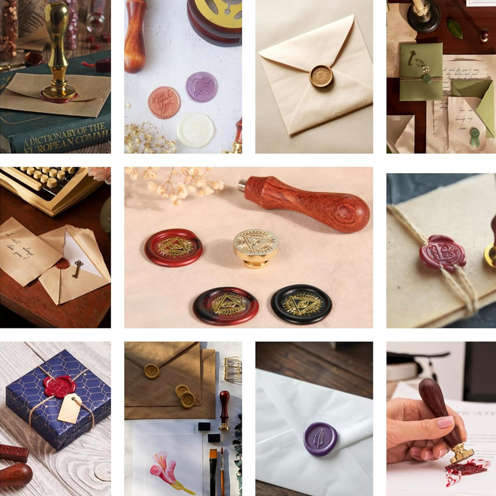 Customized Logo Wax Seal Stamp – Wax Seal Stamp Set Bewertung und Preis