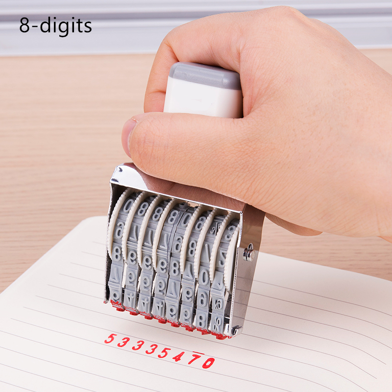Portable 8/10 Digits Number St – Rubber Date Stamp Bewertung und Preis