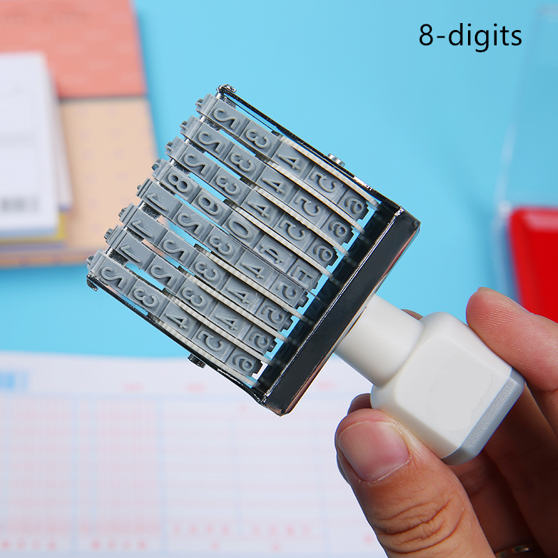 Portable 8/10 Digits Number St – Rubber Date Stamp Bewertung und Preis