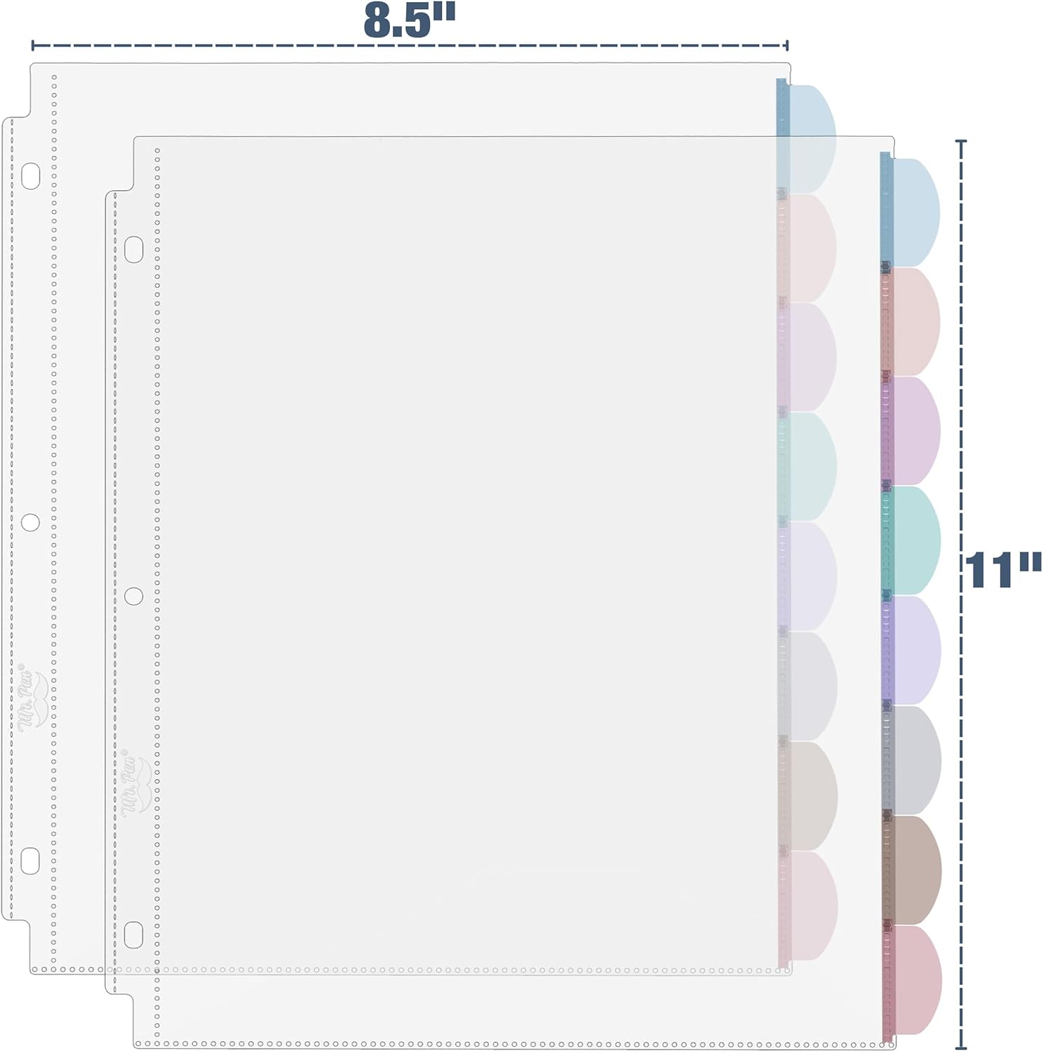 A4 Clear Sheet Protectors with – Tab Divider A4 Bewertung und Preis