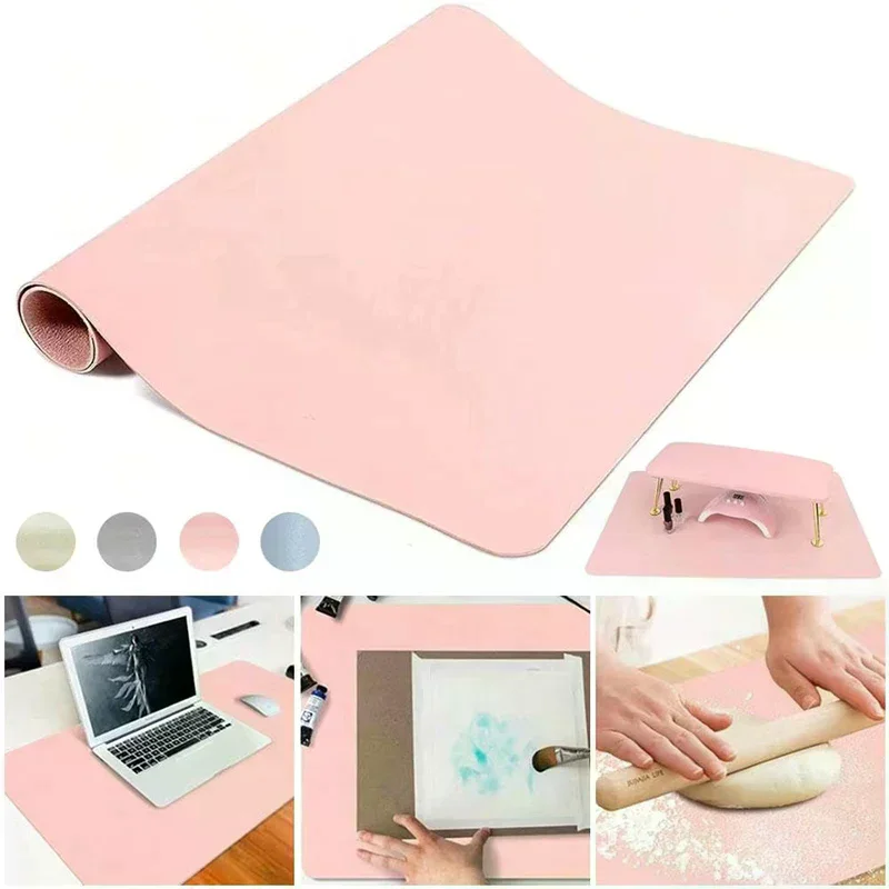 Foldable Nail Art Table Mat PU – Leather Desk Pad Bewertung und Preis