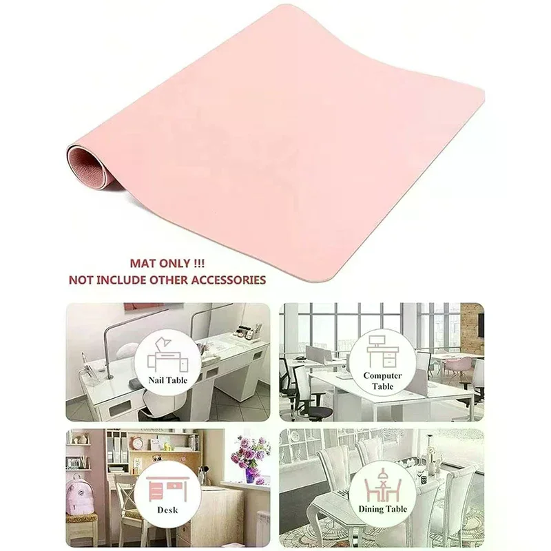 Foldable Nail Art Table Mat PU – Leather Desk Pad Bewertung und Preis