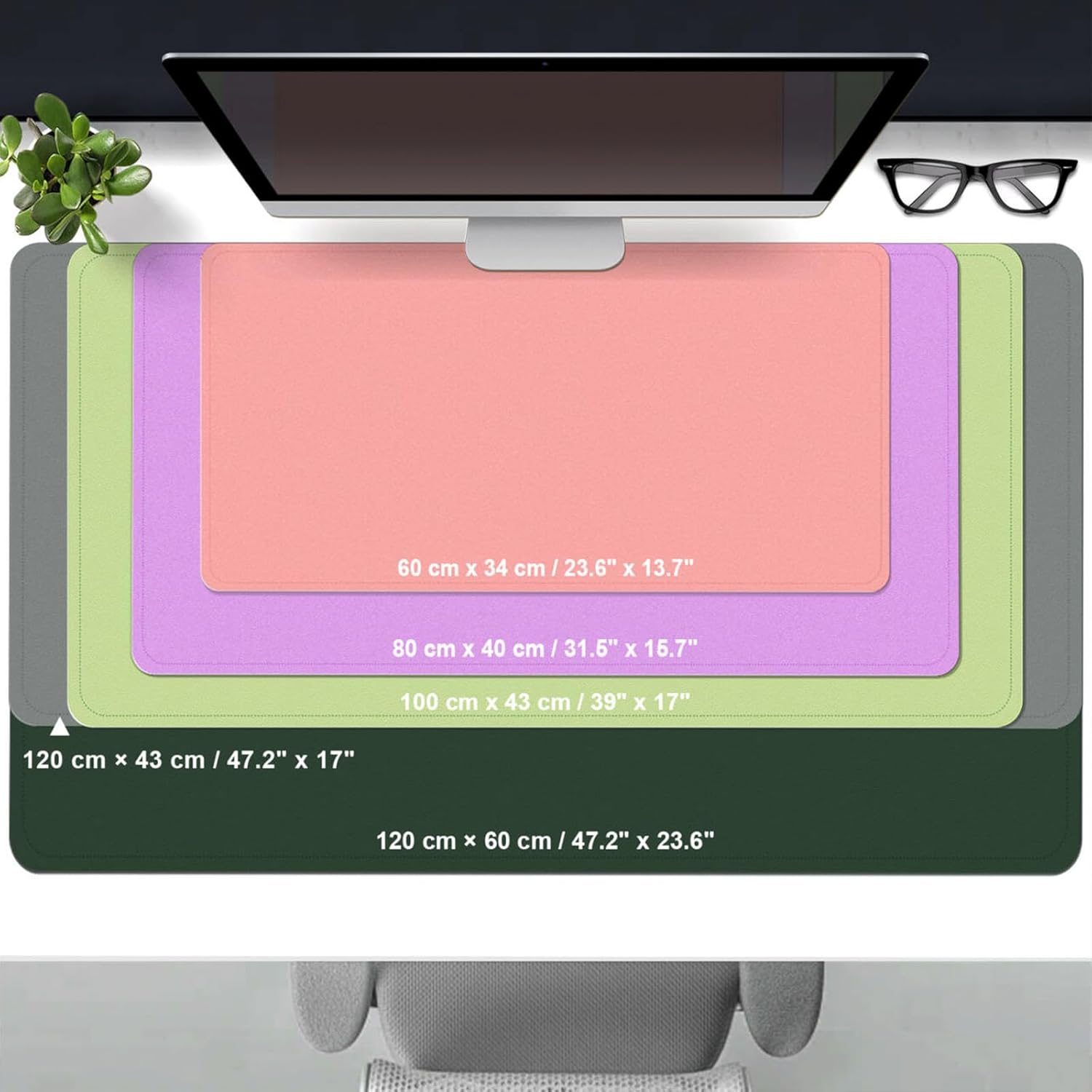 Large Leather Desk Pad Protect – Leather Desk Pad Bewertung und Preis