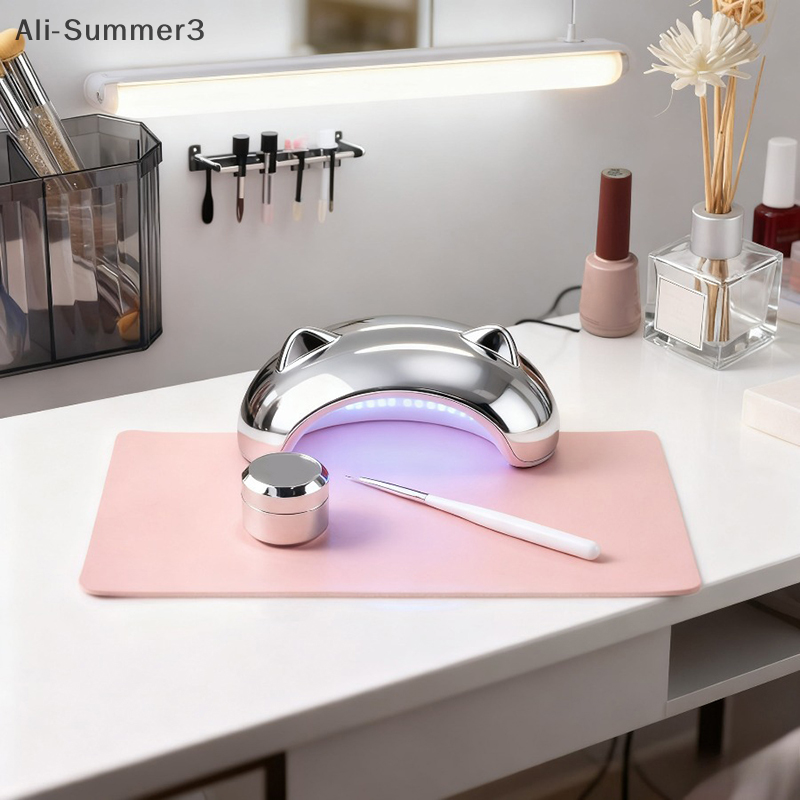Foldable Nail Art Table Mat PU – Leather Desk Pad Bewertung und Preis