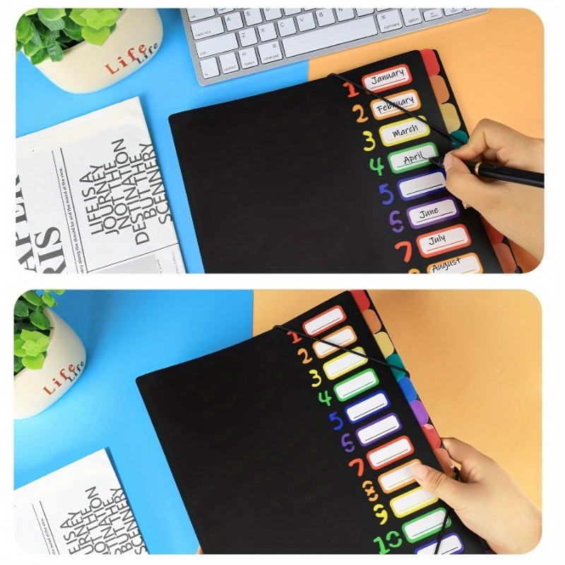 1Pc Black/White Cover Multi-La – Tab Divider A4 Bewertung und Preis