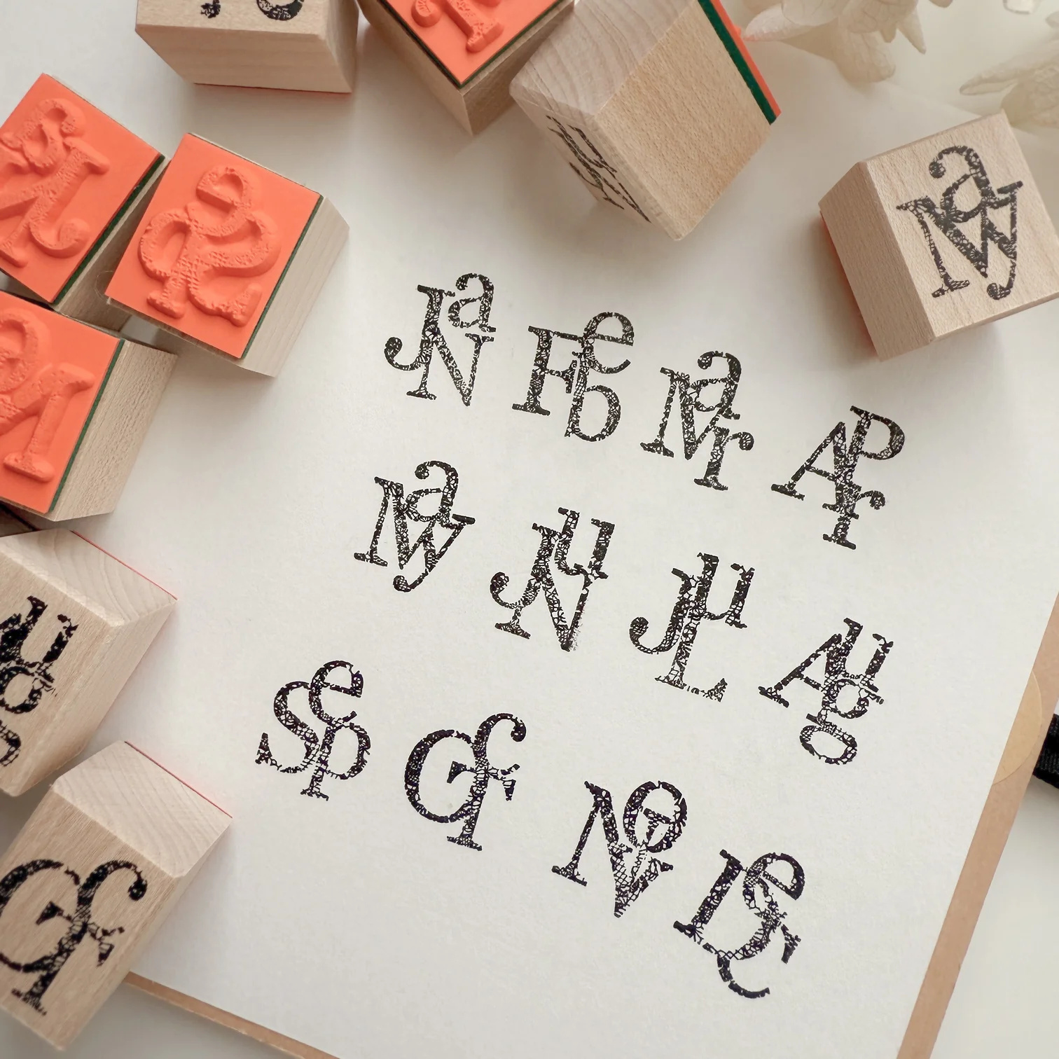 Journal Pages Vintage Month Wh – Rubber Date Stamp Bewertung und Preis