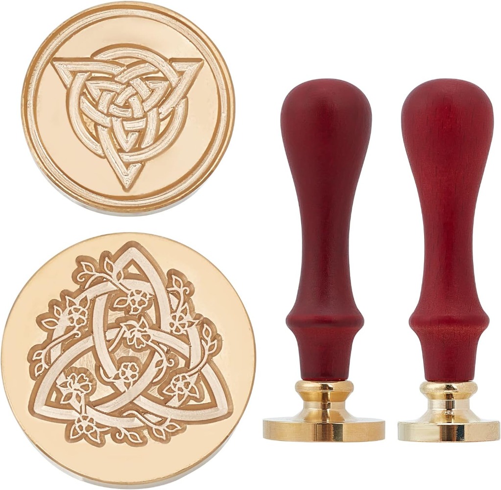 2 Set Celtic Knot Wax Seal Sta – Wax Seal Stamp Set Bewertung und Preis