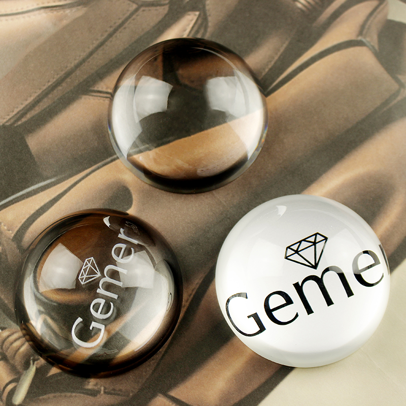 Custom Crystal Hemisphere Glas – Paper Weight Crystal Bewertung und Preis
