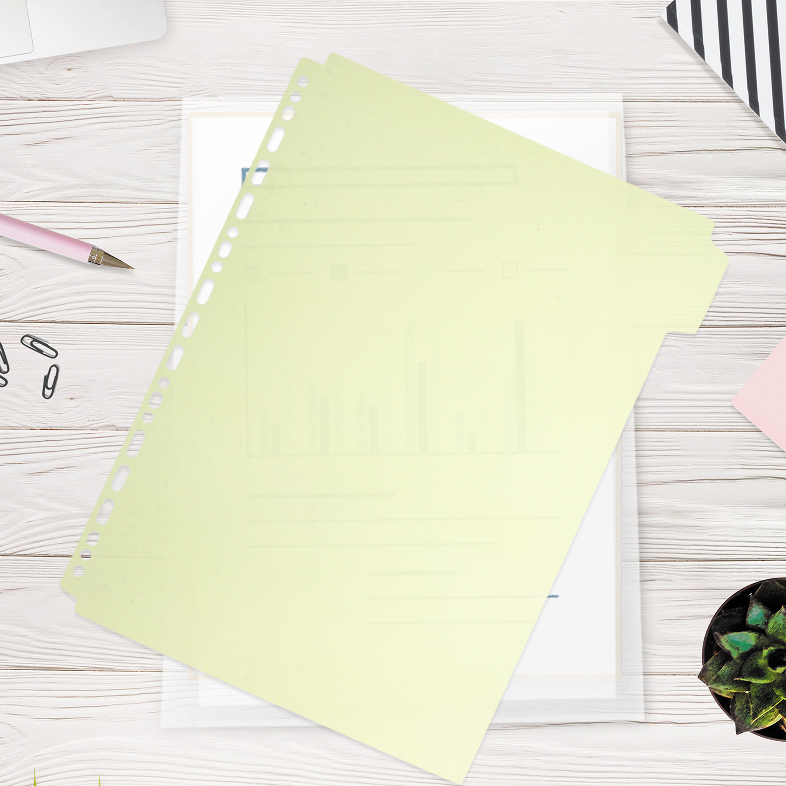 6Pcs Tabbed Binder Divider She – Tab Divider A4 Bewertung und Preis