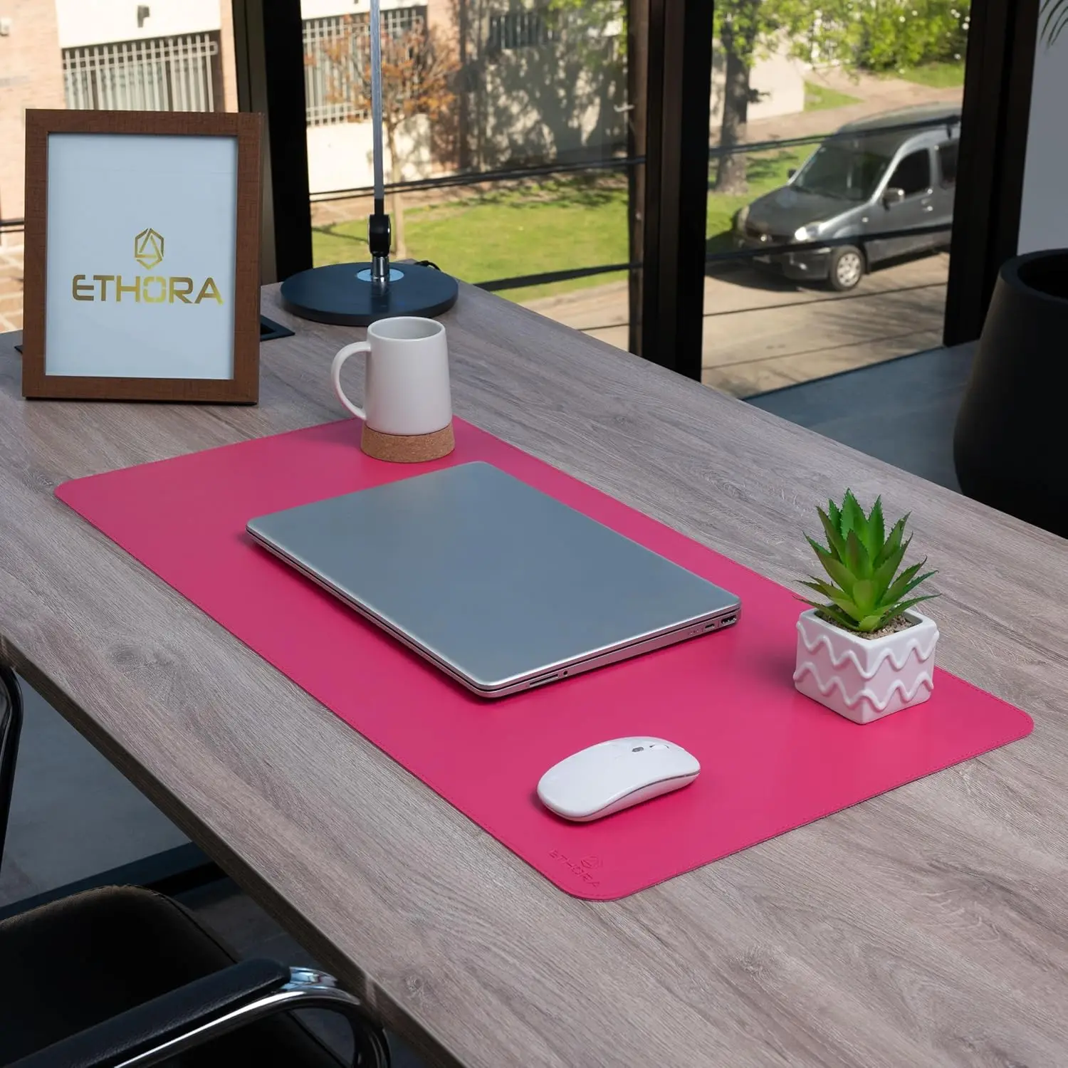 Desk Mat with Non-Slip Suede B – Leather Desk Pad Bewertung und Preis