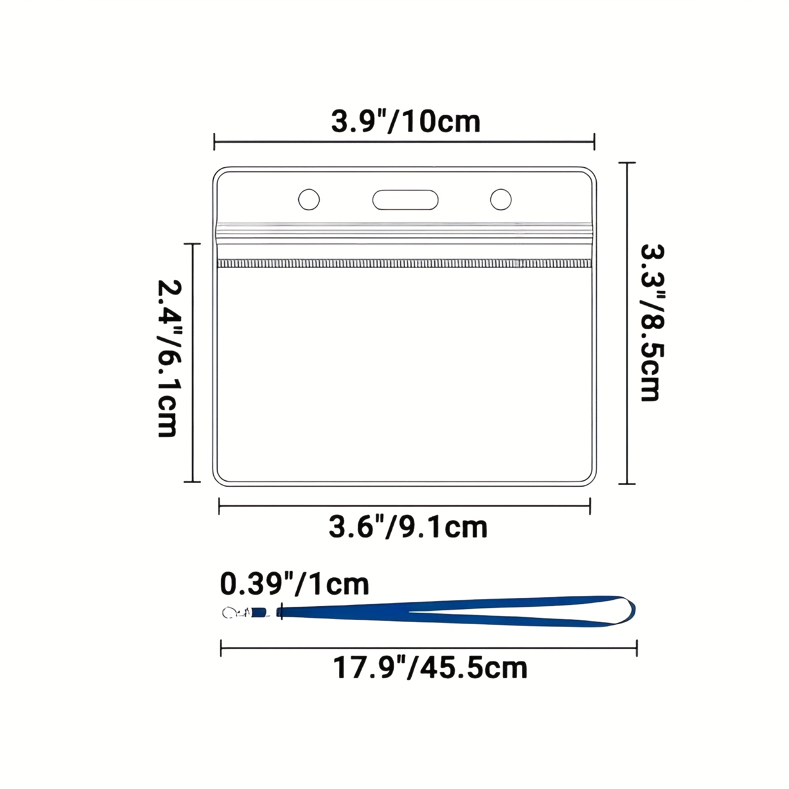 10 sets Transparent PVC ID Car – Index Card Holder Bewertung und Preis