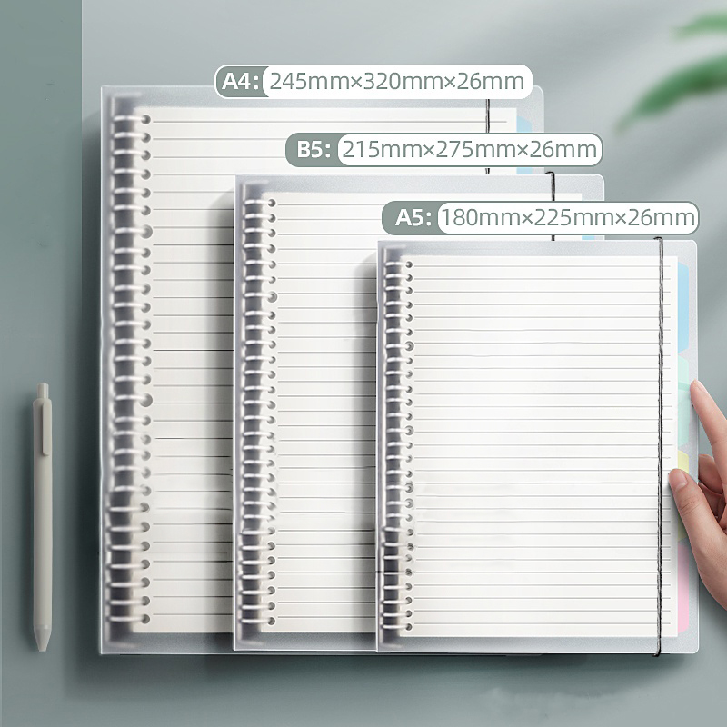 A5/B5/A4 Binder Notebooks Loos – Binder A4 Lever Bewertung und Preis