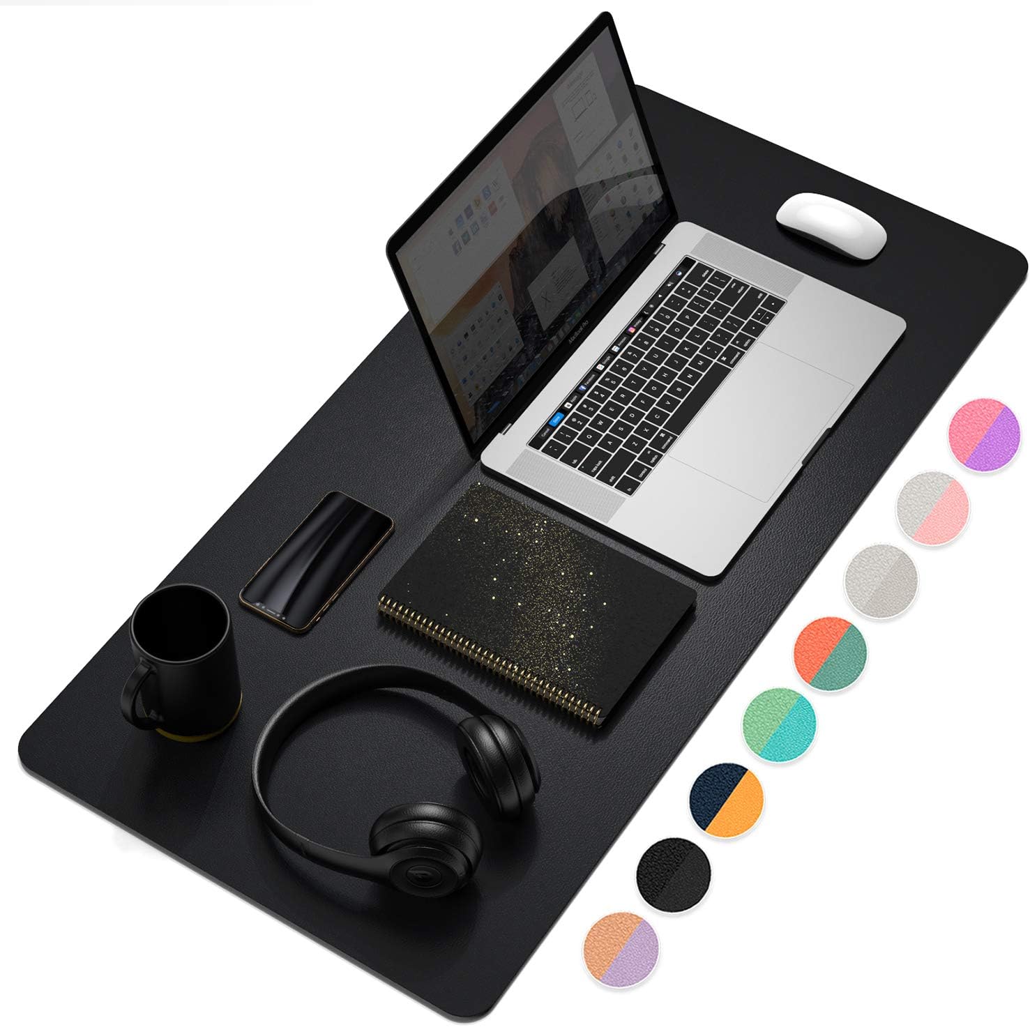 Dual-Sided Desk Pad Protector, – Leather Desk Pad Bewertung und Preis
