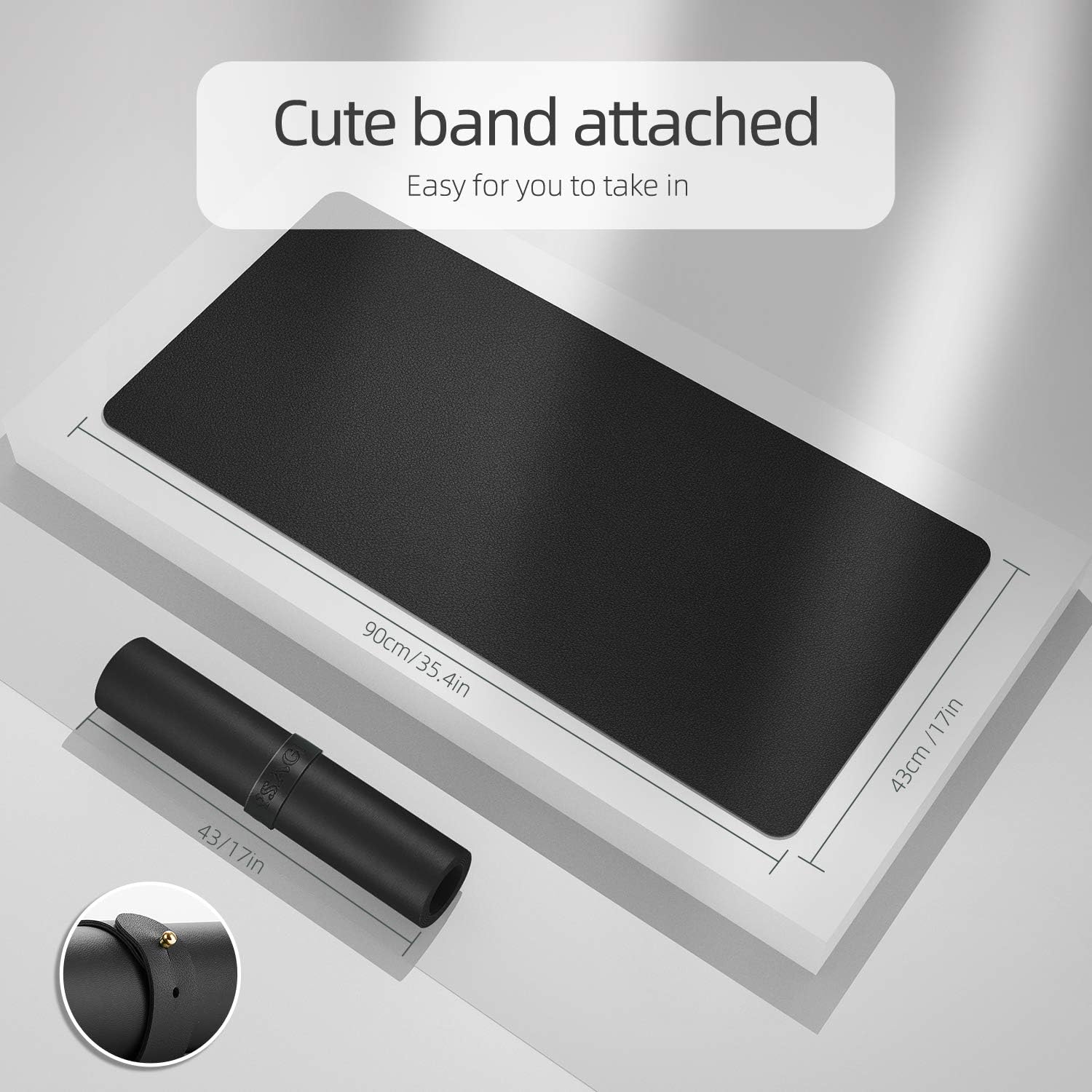 Dual-Sided Desk Pad Protector, – Leather Desk Pad Bewertung und Preis
