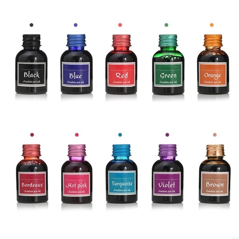 10 Colors 1 Bottle Pure Colorf – Fountain Pen Bottled Ink Bewertung und Preis