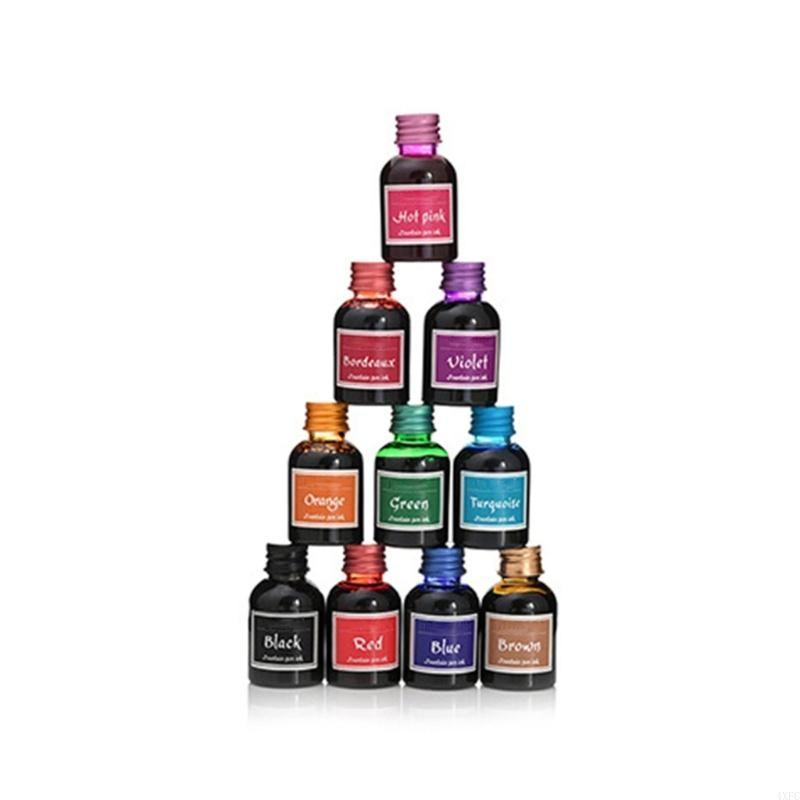 10 Colors 1 Bottle Pure Colorf – Fountain Pen Bottled Ink Bewertung und Preis