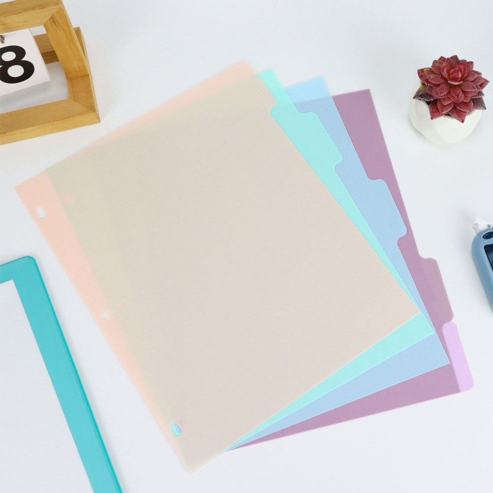 1Set A4 Plastic Binder Divider – Tab Divider A4 Bewertung und Preis