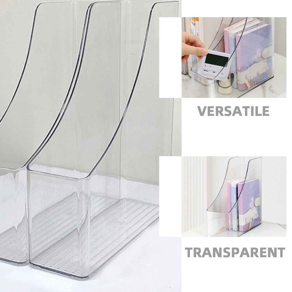2Pcs Transparent File Organize – Magazine Holder Rack Bewertung und Preis