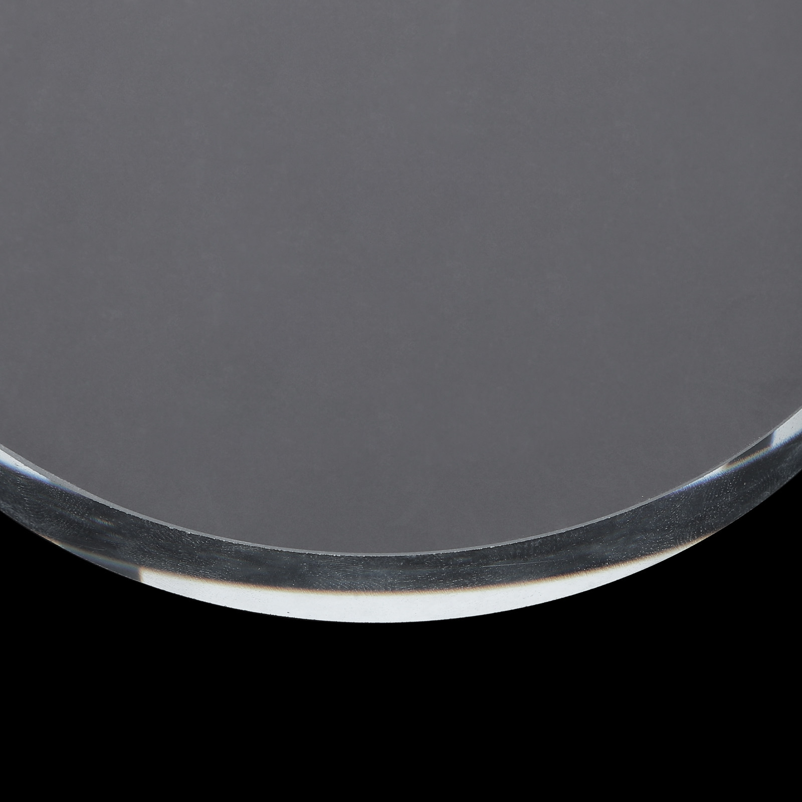 Heavy Round Transparent Crysta – Book Weight Glass Bewertung und Preis