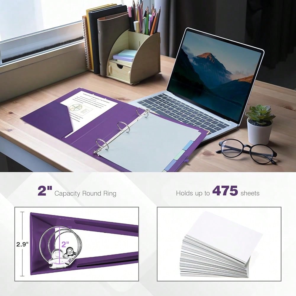 Mini 3 Ring Binder 2 Inch For  – Tab Divider A4 Bewertung und Preis