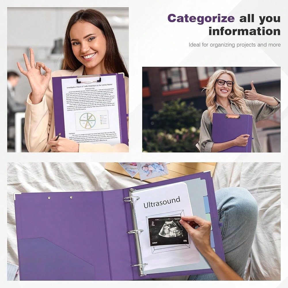 Mini 3 Ring Binder 2 Inch For  – Tab Divider A4 Bewertung und Preis