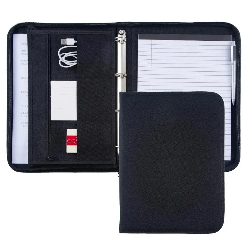Large Black Business Portfolio – Binder A4 Lever Bewertung und Preis