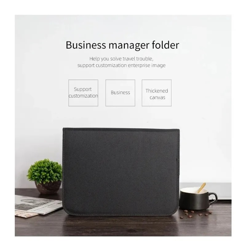 Large Black Business Portfolio – Binder A4 Lever Bewertung und Preis