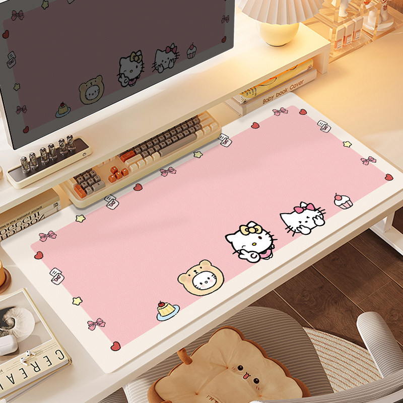 Premium Hello Kitty Office Lea – Leather Desk Pad Bewertung und Preis