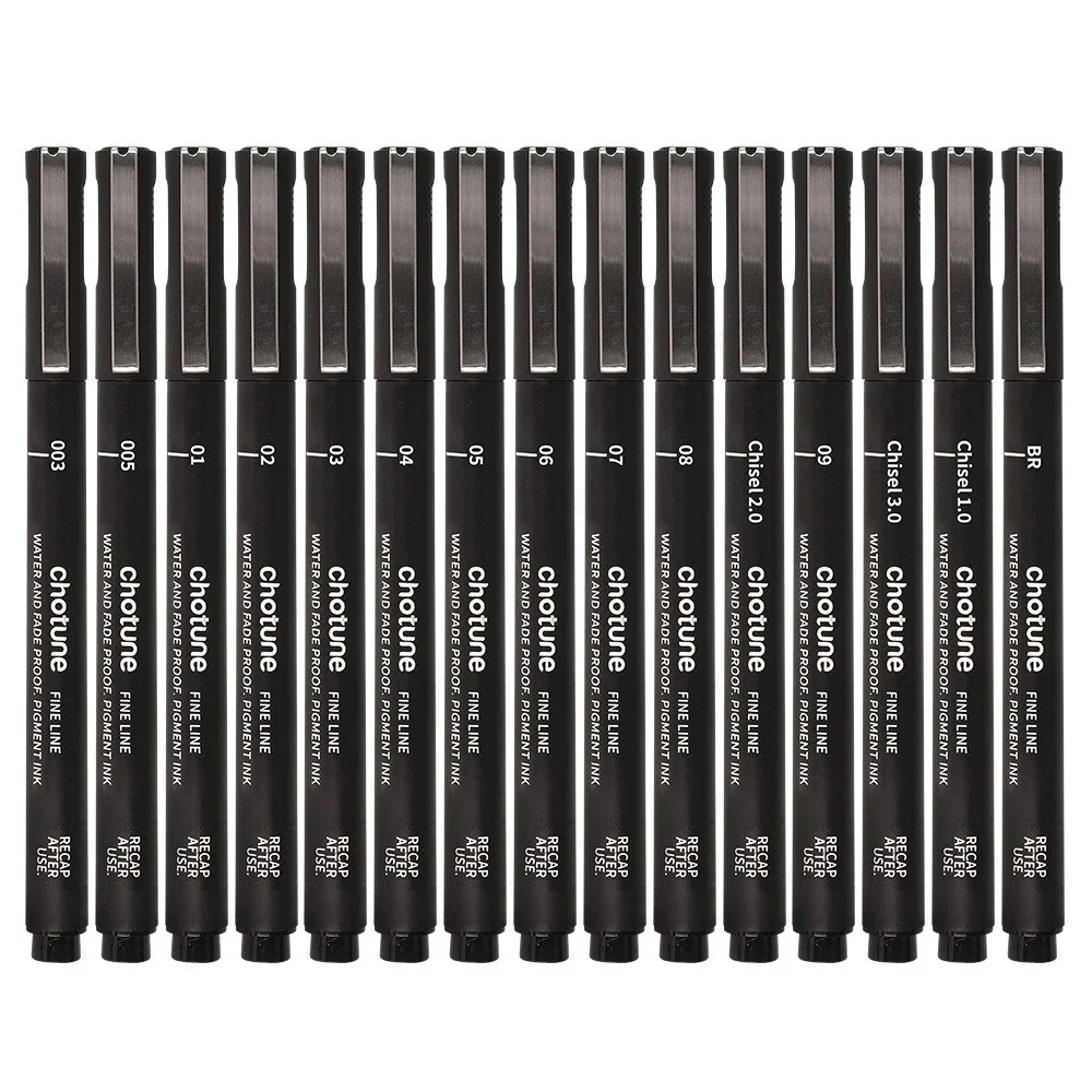 Black Micro Pens,15 Sizes,Wate – Correction Pen Fine Bewertung und Preis