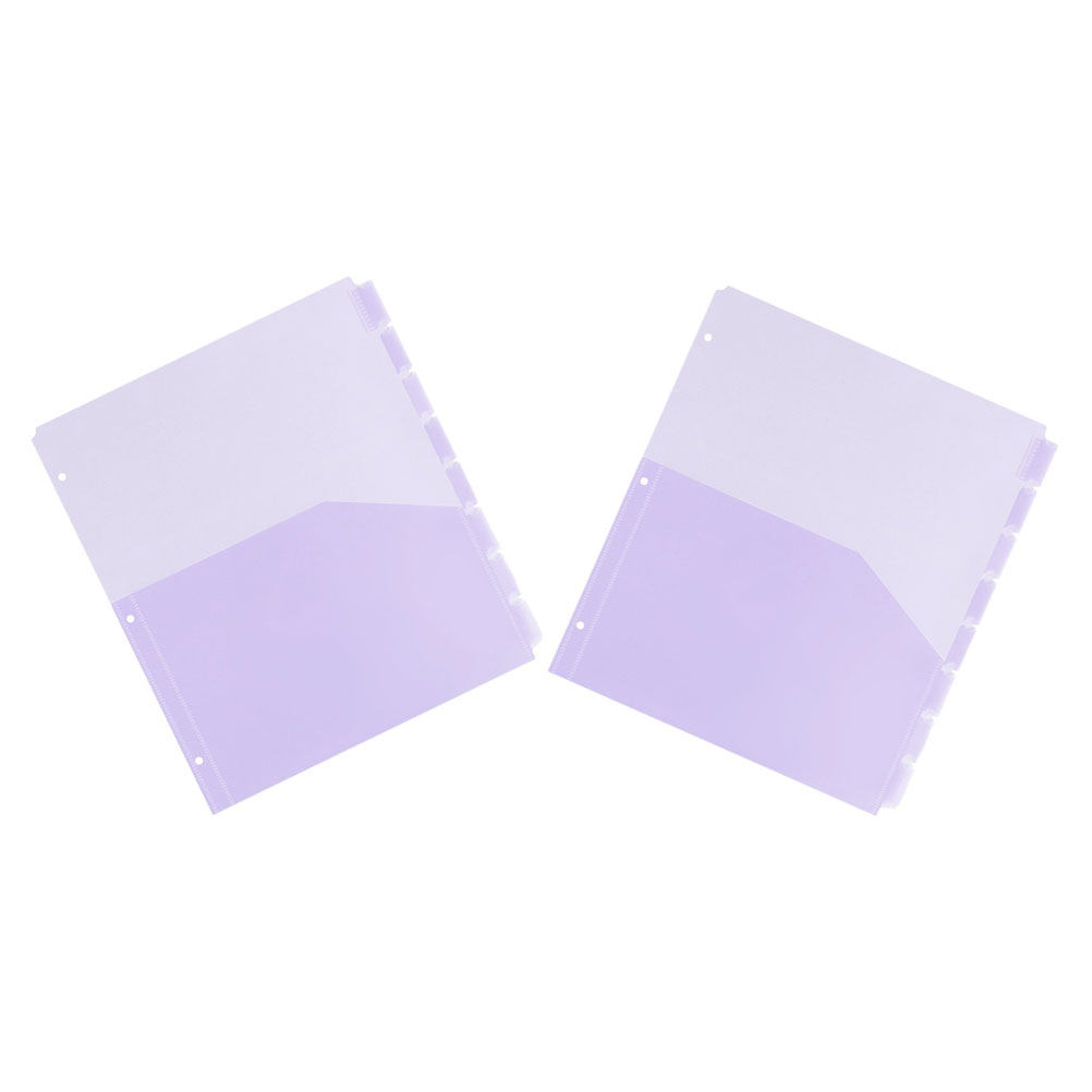 2Sets Binder Dividers A4 3-Hol – Tab Divider A4 Bewertung und Preis