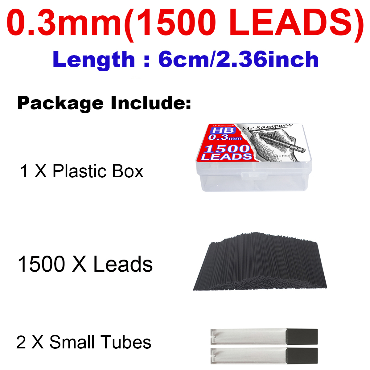 1500-Pack 0.3mm HB Automatic P – Mechanical Pencil 0.3 Bewertung und Preis