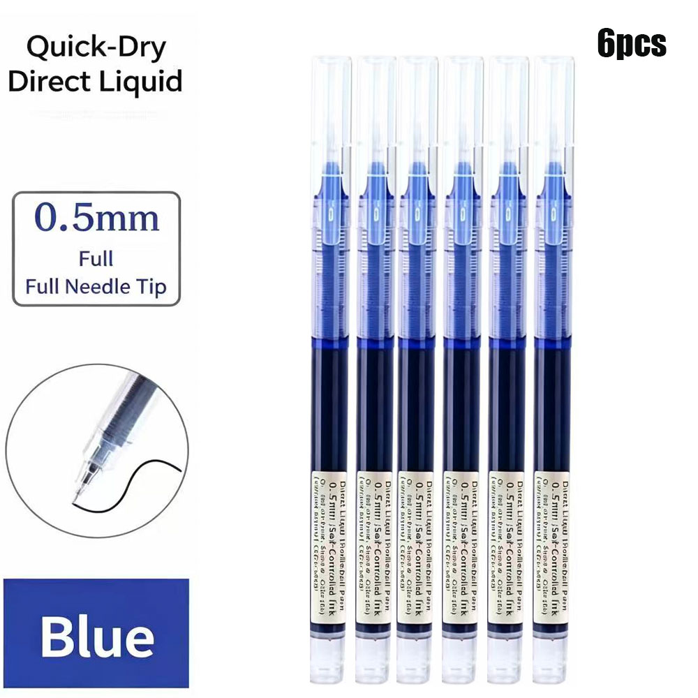 6 Pack Click Gel Pens 0.5mm Bl – Gel Refill Pack Bewertung und Preis