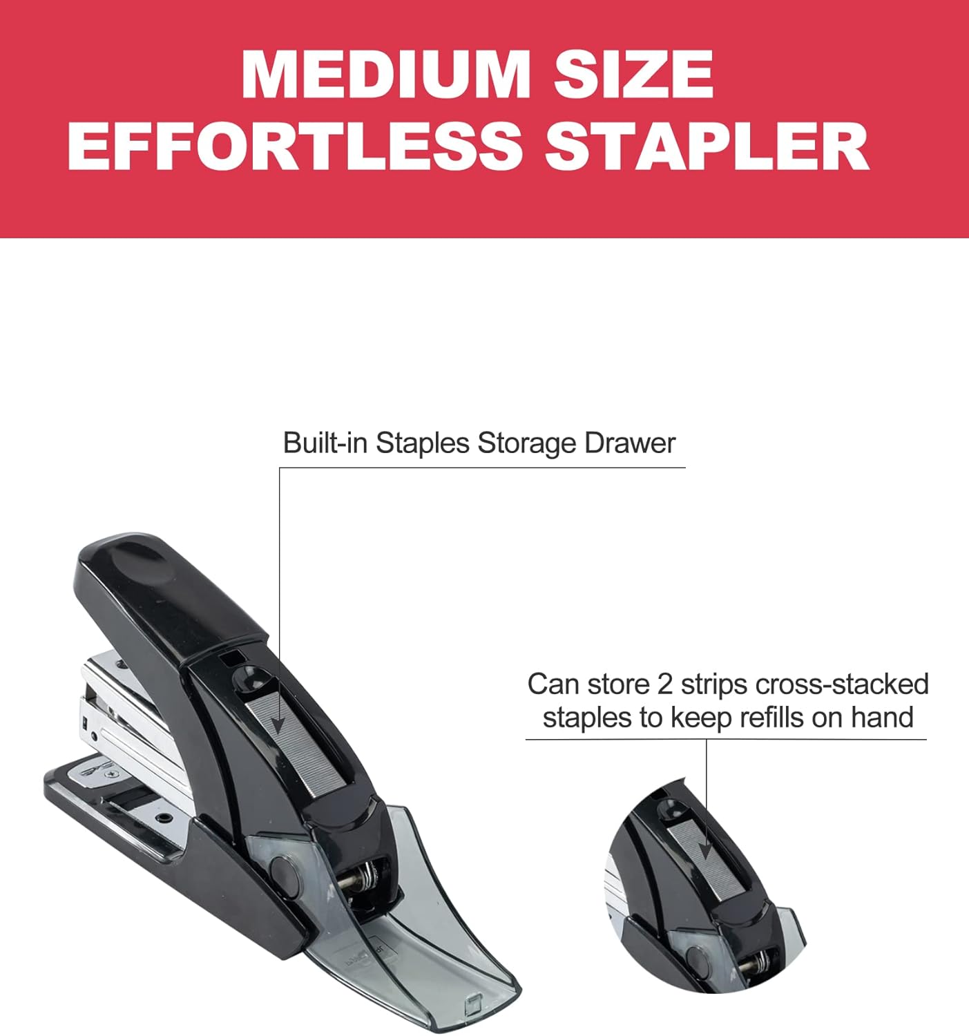 Effortless Standard Stapler Se – Stapler Half Strip Bewertung und Preis