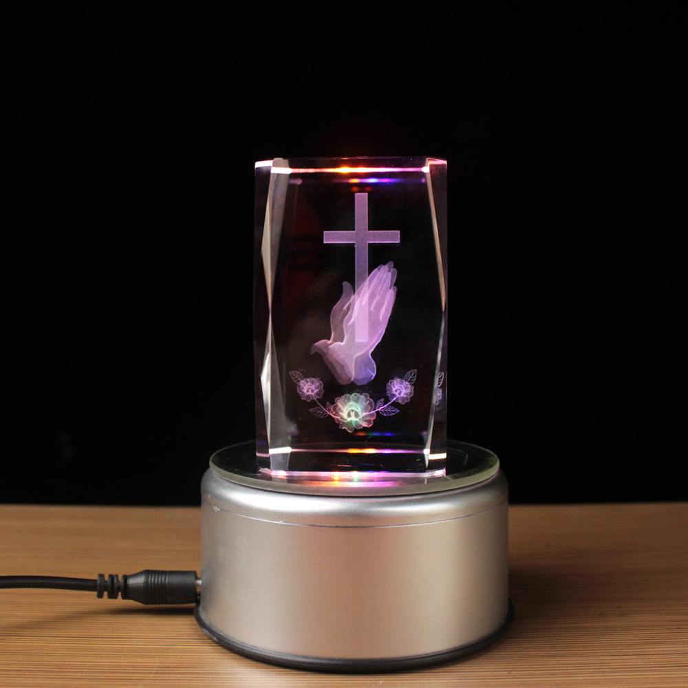 3D Laser Crystal Religious Cub – Paper Weight Crystal Bewertung und Preis