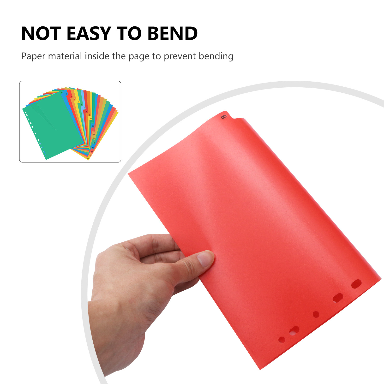 20 Pages A4 Colorful Plastic B – Tab Divider A4 Bewertung und Preis