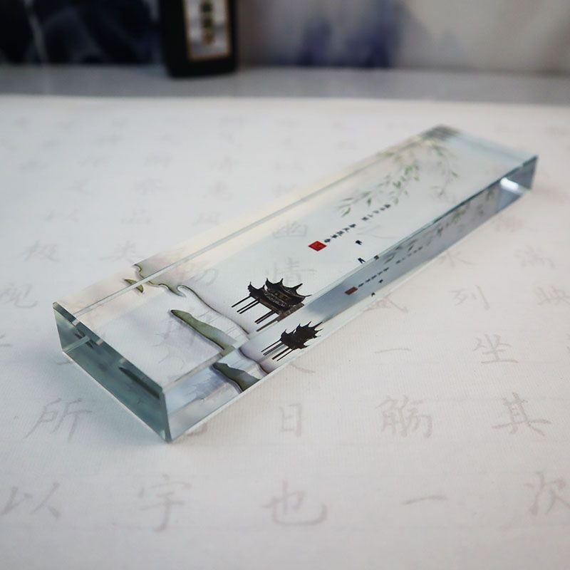 Glass Paperweight Traditional  – Book Weight Glass Bewertung und Preis