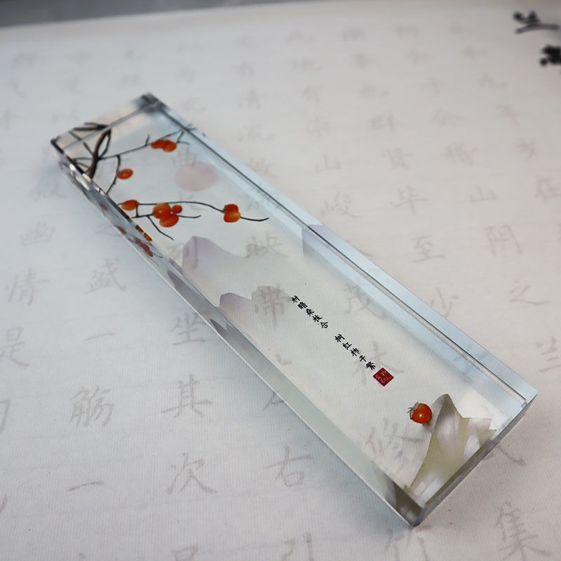 Glass Paperweight Traditional  – Book Weight Glass Bewertung und Preis