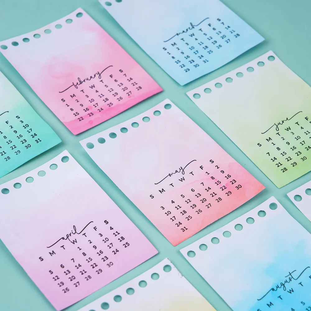 Calendar Date 2026 Clear Stamp – Rubber Date Stamp Bewertung und Preis