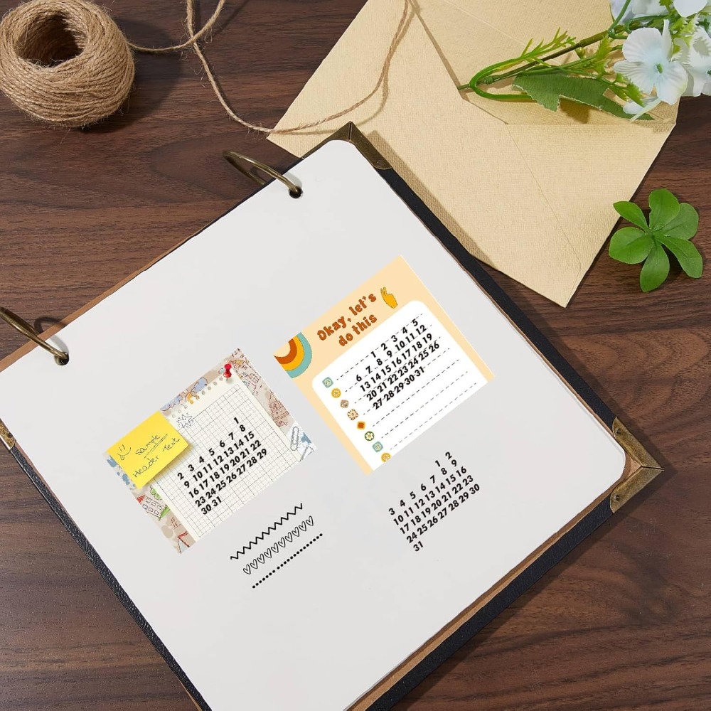 Calendar Date Clear Stamps Vin – Rubber Date Stamp Bewertung und Preis