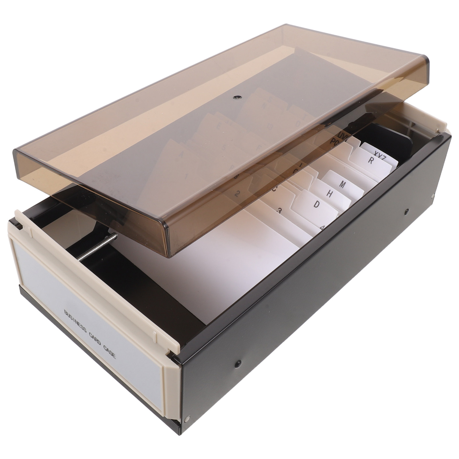 Business Card File Organizer L – Card Index Box Bewertung und Preis