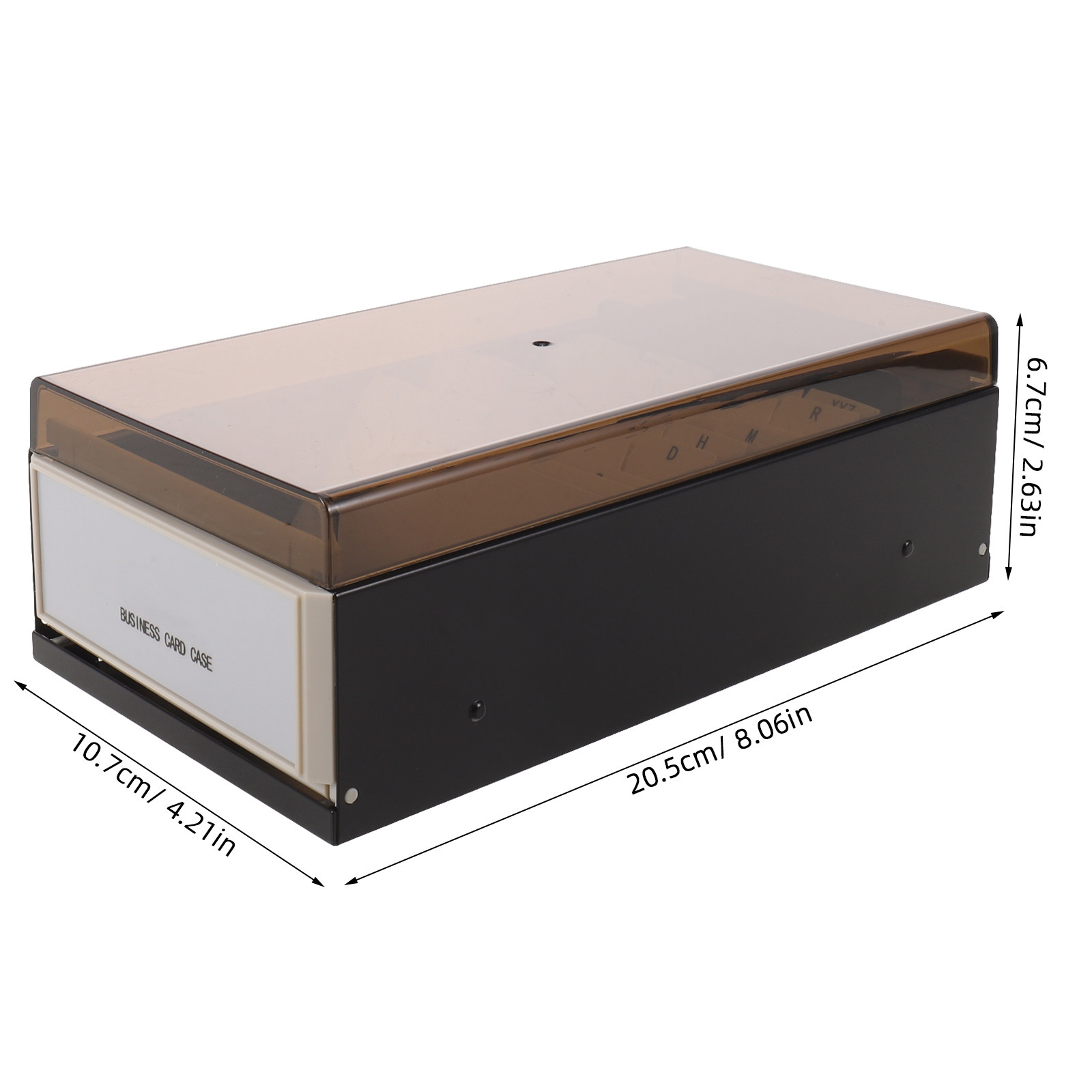 Business Card File Organizer L – Card Index Box Bewertung und Preis
