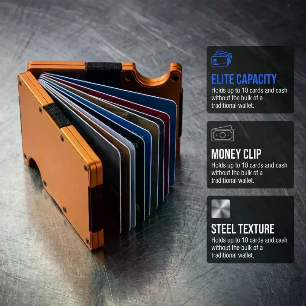 Aluminum Alloy Rfid Blocking C – Index Card Holder Bewertung und Preis