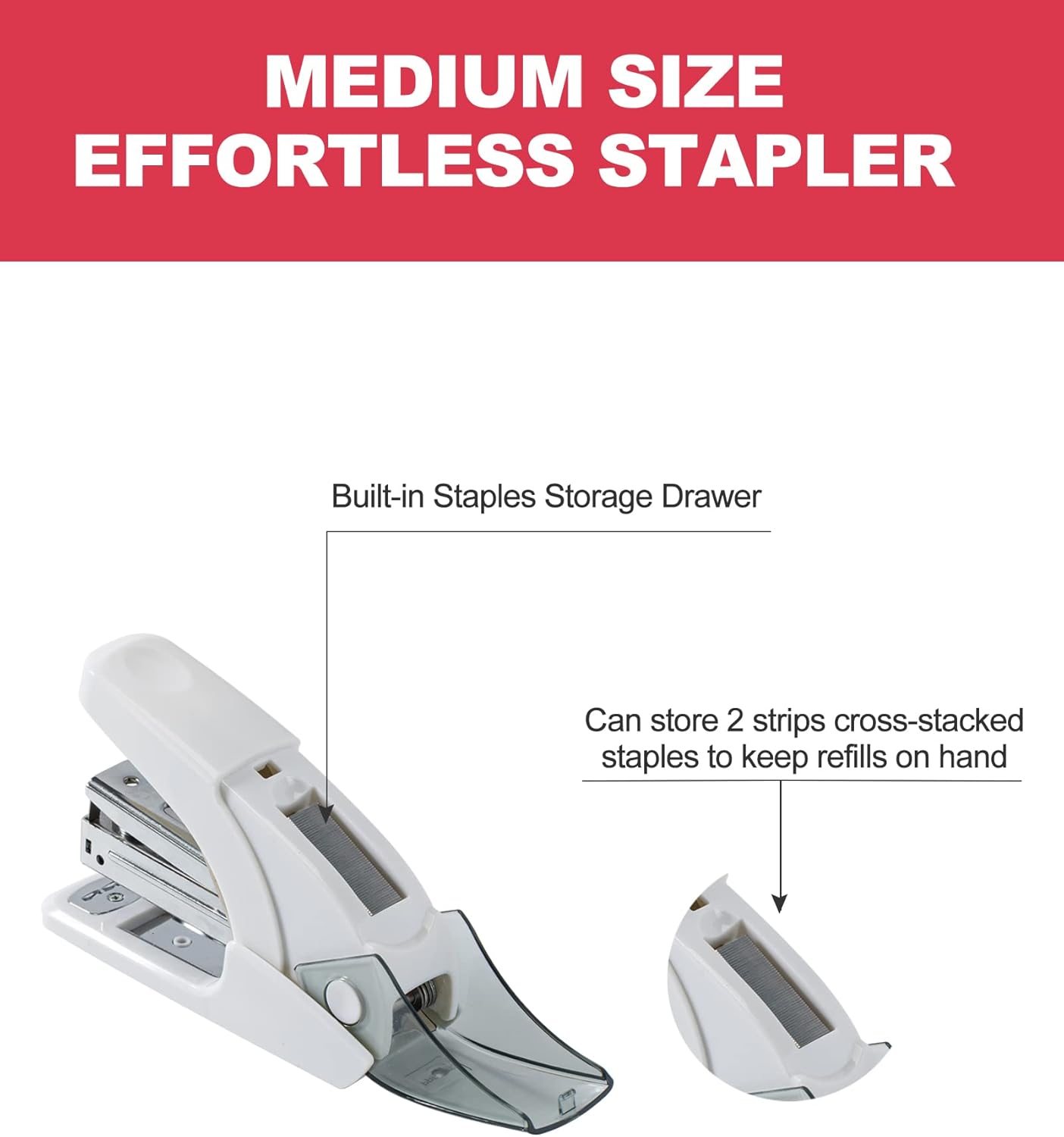Effortless Standard Stapler Se – Stapler Half Strip Bewertung und Preis