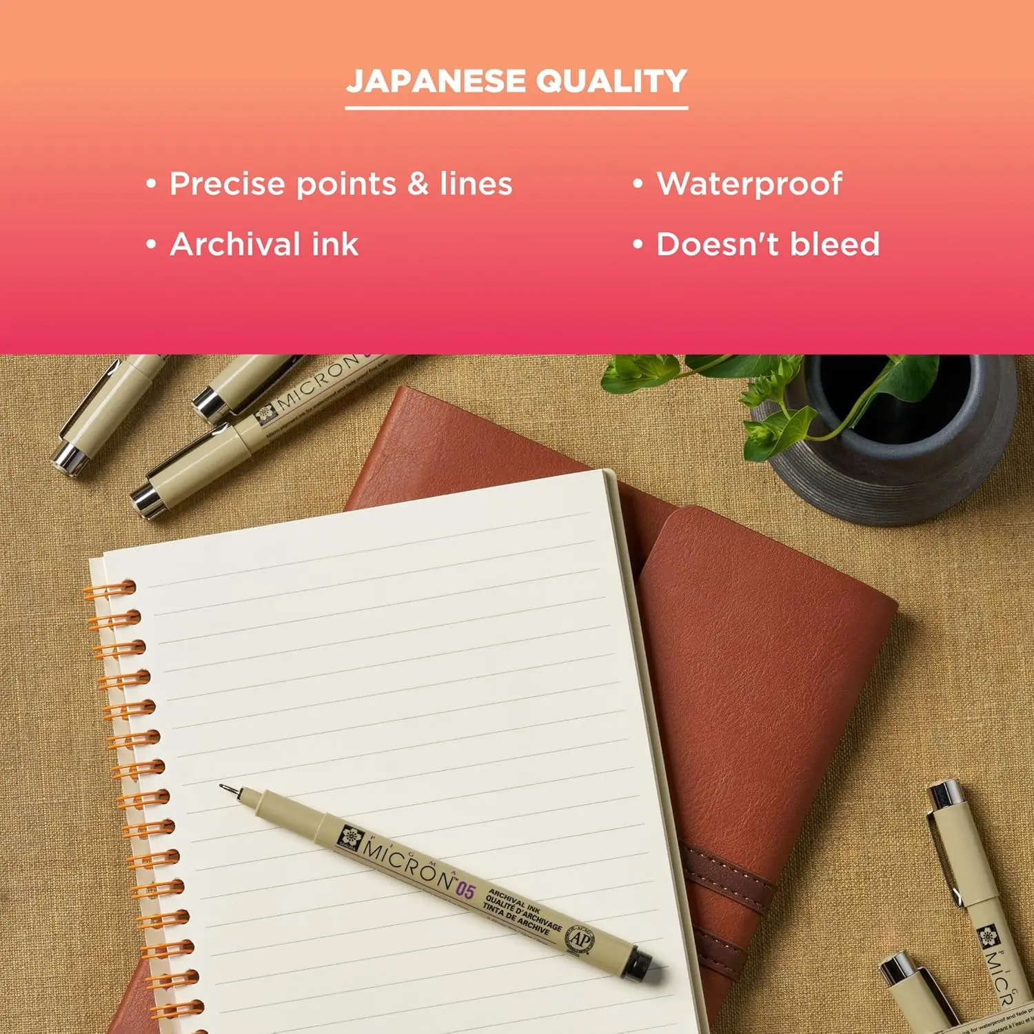 Fineliner Drawing Pens Set, 8  – Archive Box Set Bewertung und Preis