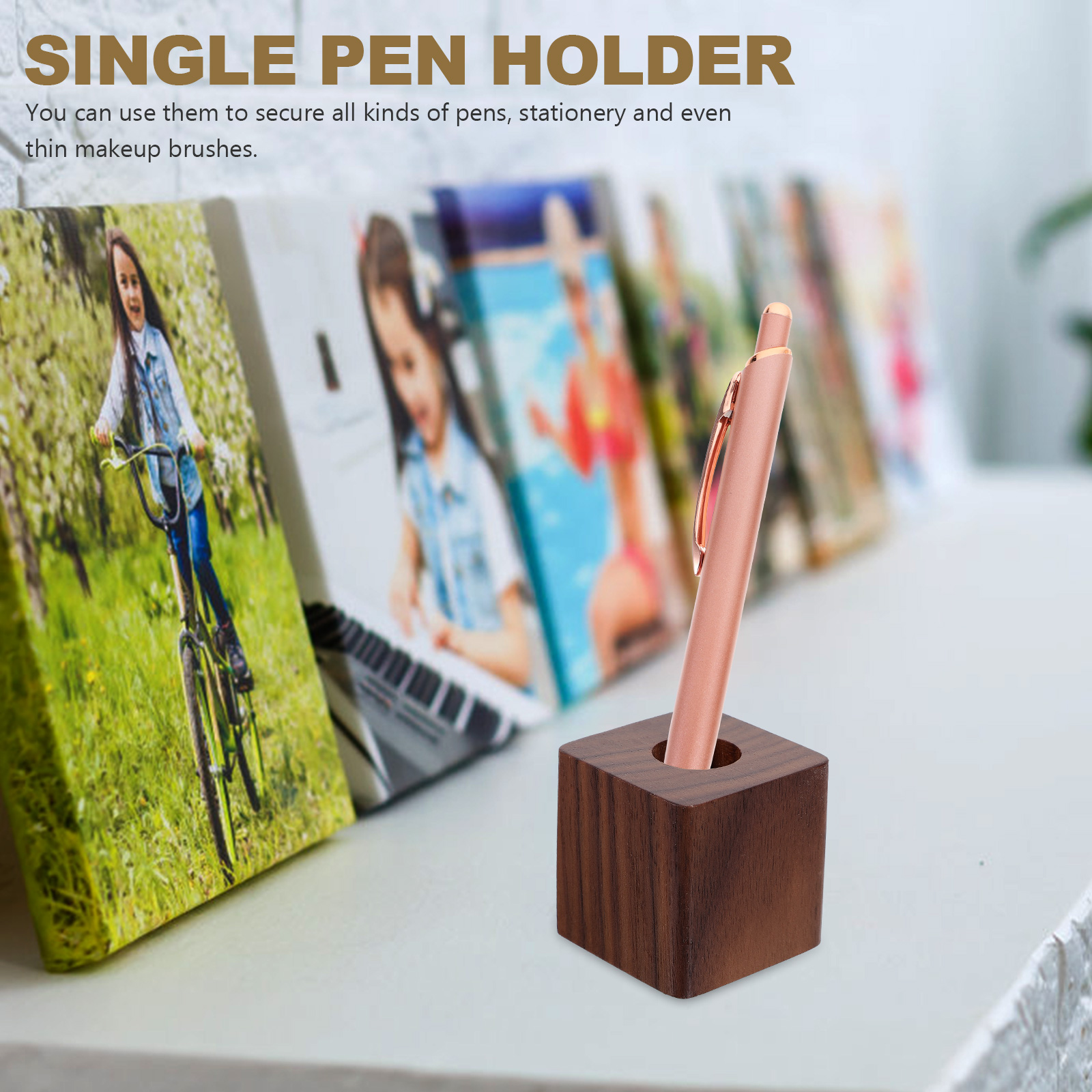 Walnut Pen Stand Single Holder – Pen Rest Single Bewertung und Preis