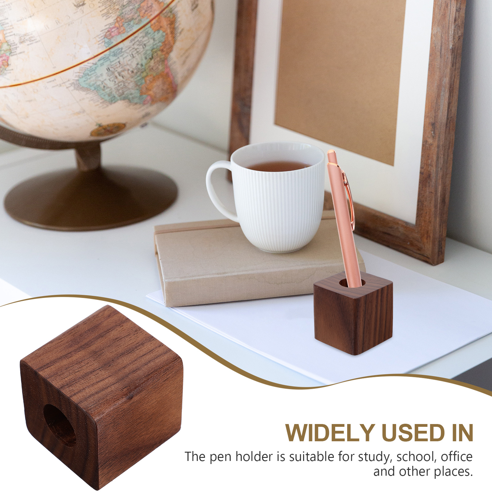 Walnut Pen Stand Single Holder – Pen Rest Single Bewertung und Preis