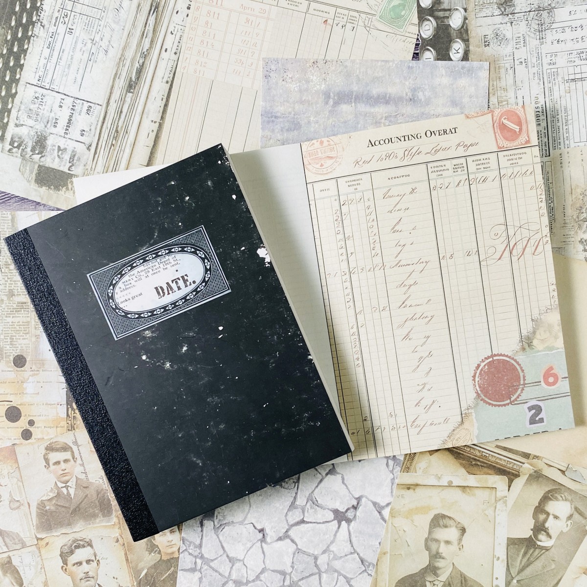 100sheets Vintage Scrapbook Pa – Ink Blotter Paper Bewertung und Preis